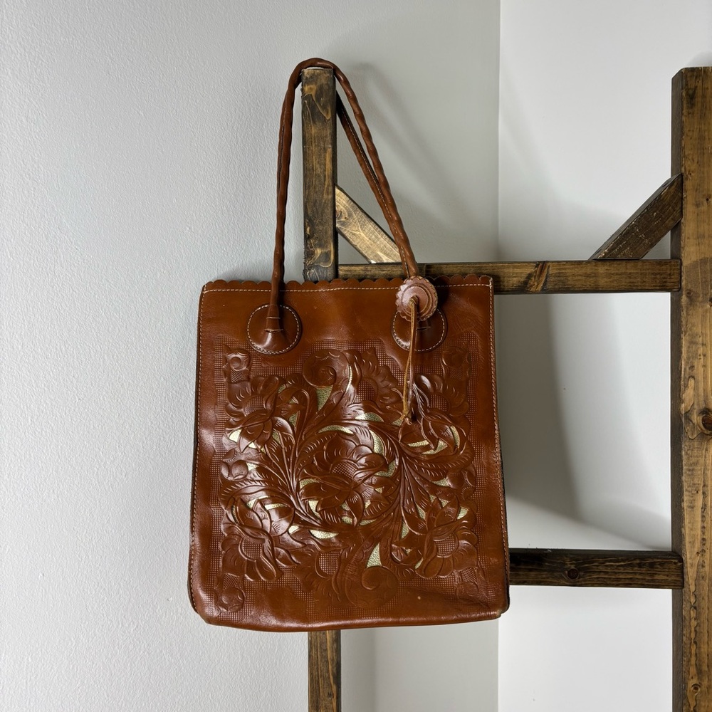 Patricia Nash Cavo Tote Leather Bag